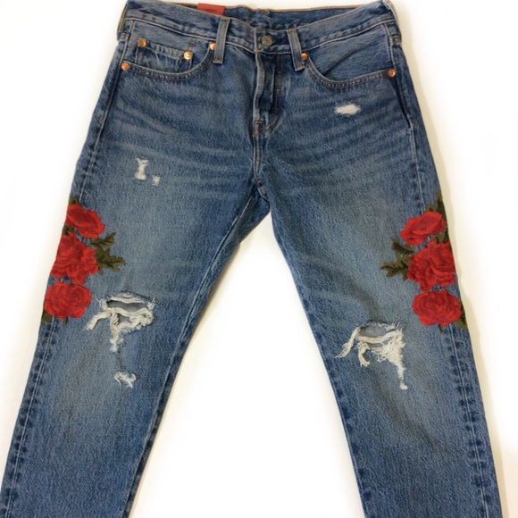 Levi's Denim - Levi’s 501 rose 🌹 cropped jeans (26)
